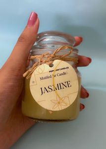Jasmine Candle - Mottled Jar
