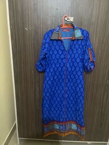 Kurta In Blue Colour