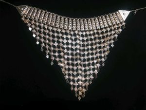 Silver Tone Necklace and Earring Set