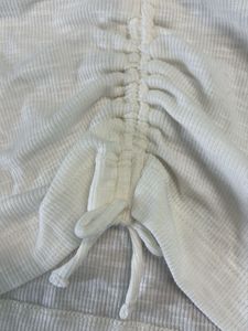 Cute White Ruffle Top