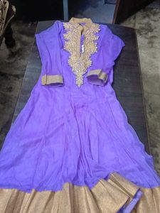 Elegant Purple Kurta Set