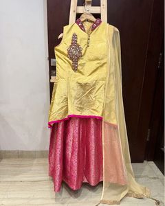 Indo Western Festive Kurta Set