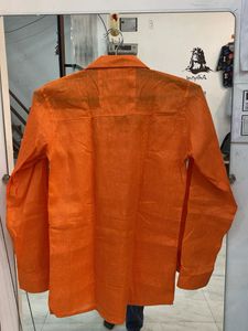 Orange Casual Shirt