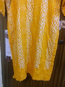 Kurta Salwar Set Batik Print