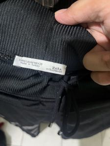 Black Joggers with Unique Design