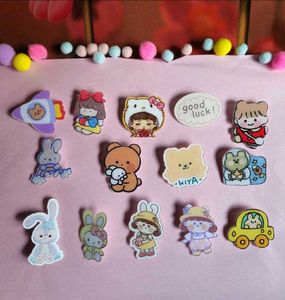 Kawaii Pin Set - Cute Decals