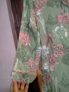 Floral Print Kurta