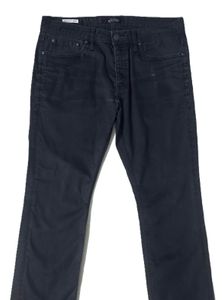 Dark Wash Straight-Leg Jeans