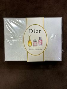 dior perfume set orignal with box