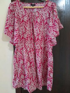 Floral Print Tunic Dress