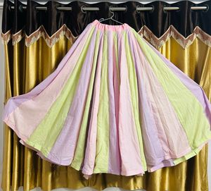 Full Flair Fliar Not Wearable Lehenga For Navaratr