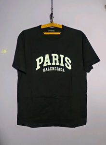 Balenciaga Cities Paris T-Shirt Medium Fit 'Black