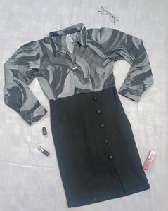 Sexy Bodycon Shirt Dress