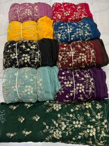 Embroidered Fabric Bundle