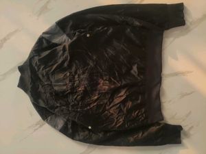 ADIDAS ZIPPER UPPER JACKET BLACK