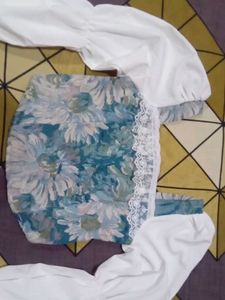 Floral Mini Corset Top