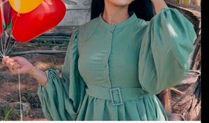Puff Sleeves Dresses