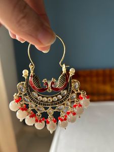 🦚Peacock Chandbali - new