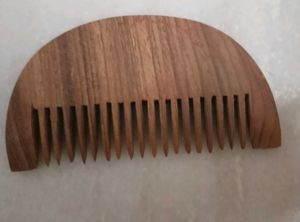 Handcrafted Wooden Hair Combs (Set of 4)