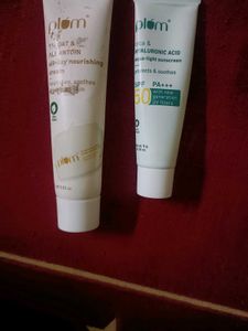 Combo Pack Of2 Plum Nourishing Cream And Sunscreen