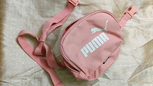 Pink Puma Waist Bag.
