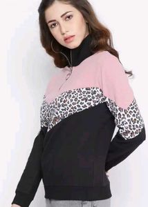 Attractive Cotton Blend Women&#39;s Sweatshirt