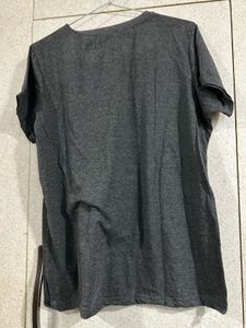 Grey Printed Tshirt