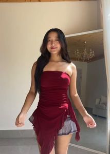 Savana Ruffle Tube Top