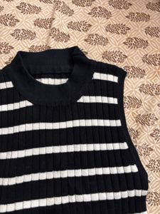 Striped Sleeveless Top