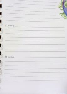 Designer Diary With Hard Case Box &amp; Spiral Rin
