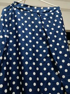Blue Polka Dot Dress