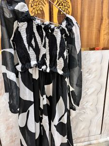 Black Nd White Dress