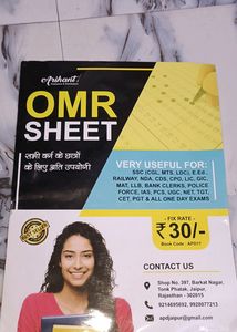 OMR SHEET Book