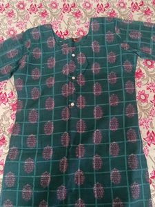 L Size Green Kurthi