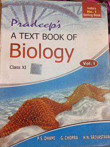 Ncert Biology And Pradeep&#39;s Textbook For Class11th