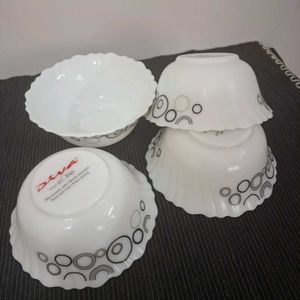 Pretty La Opala Bowls: Set of 4