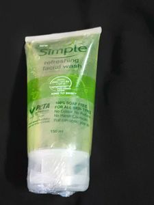 simple face wash