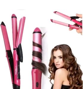 New straightener And Curler 2 In 1