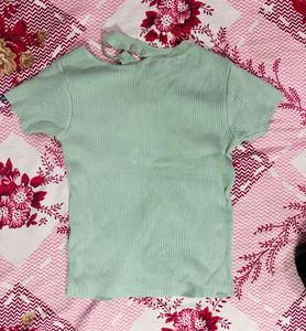 Cute Mint Green Top