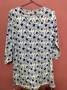Printed Short Kurti