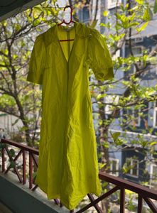 Zara Neon A Line Dress