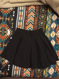 Black Skater Skirt