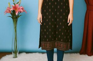 Elegant Black Kurta