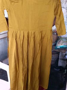 Elegant Mustard Kurta