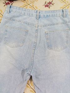 High waist Straight Fit Jeans Size - L