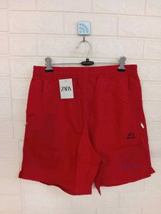 Red Athletic Shorts