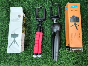 Pack Of 2 Mobile Tripod For Blogging