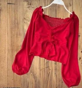 Women&#39;s Trendy Red 🍒 Top