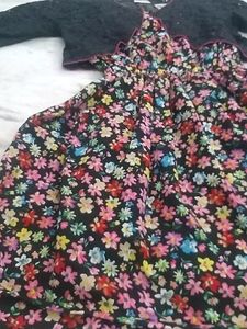 Wonderfull Durable Set Of Shrug And Frock