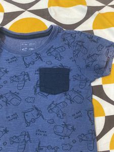 2-4 Yrs Kids Cotton T-Shirt